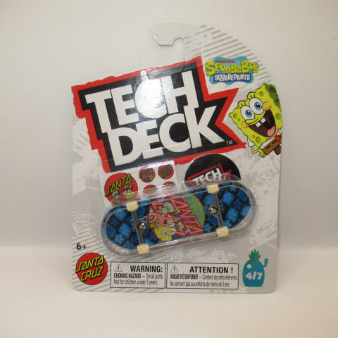 2025年★nikolodeon★ニコロデオン★SPONGEBOB★TECH DECK★スケボー★デッキ★指スケ★人形★フィギュア★ぬいぐるみ★SANTA CRUZ★サンタクルーズ★4/7