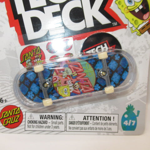 2025年★nikolodeon★ニコロデオン★SPONGEBOB★TECH DECK★スケボー★デッキ★指スケ★人形★フィギュア★ぬいぐるみ★SANTA CRUZ★サンタクルーズ★4/7