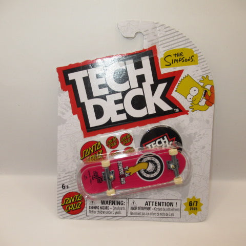2025年★TECH DECK★スケボー★指スケ★THE SIMPSONS★シンプソンズ★SANTA CRUZ★サンタクルーズ★人形★フィギュア★ぬいぐるみ★6/7