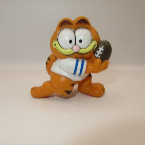 80's★GARFIELD★ガーフィールド★ビンテージ★PVC★フィギュア★人形★ぬいぐるみ★ラグビー