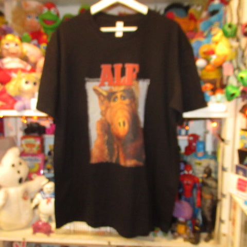 ALF★アルフ★Tシャツ★海外ドラマ★エイリアン★Men’s★XLサイズ★ブラック★新品★フィギュア★人形★ぬいぐるみ