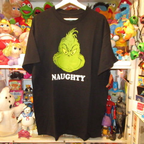 Dr.Seuss★The GRINCH★グリンチ★クリスマス★Men's★Lサイズ★ブラック★新品★フィギュア★人形★ぬいぐるみ