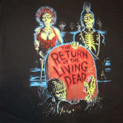 THE RETURN of THE LiViNG DEAD★バタリアン★TRASH★SUCIDE★Tシャツ★Men's★Lサイズ★ゾンビ★人形★フィギュア★ぬいぐるみ★映画★ホラー・コメディ