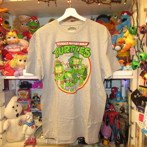 TEENAGE MUTANT NINJA TURTLES★ニンジャタートルズ★Tシャツ★ライトグレー★Men’s★Ｌサイズ★新品★フィギュア★人形★ぬいぐるみ★
