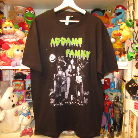 ADAMS FAMILY★アダムスファミリー★Tシャツ★フィギュア★人形★Men's★XLサイズ★新品★ホラー・コメディ★HORROR