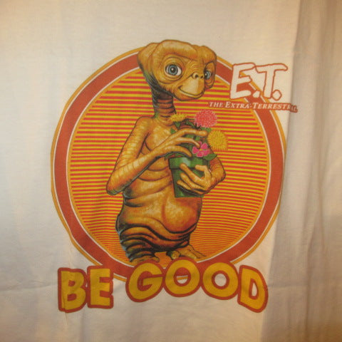 映画E.T★E.T★Tシャツ★ぬいぐるみ★人形★フィギュア★Lサイズ★スティーブンスピルバーグ★エイリアン★宇宙人★新品★ホワイト