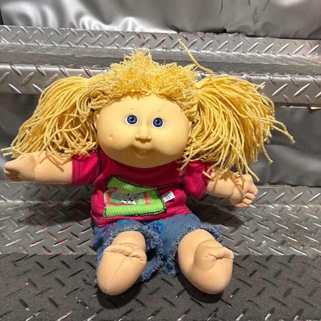 90’s★Cabbage Patch Kids★キャベツ人形★キャベツ畑人形★赤ちゃん★女の子★リュック付き★フィギュア★人形★ぬいぐるみ★