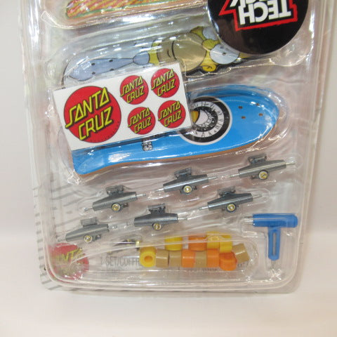 2025年★TECH DECK★スケボー★指スケ★THE SIMPSONS★シンプソンズ★SANTA CRUZ★サンタクルーズ★人形★フィギュア★ぬいぐるみ★ホーマー★クラスティ★４つセット