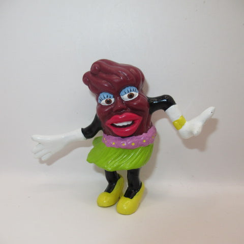 1988年★80's★vintage★ビンテージ★California raisins★カリフォルニアレーズン★レーズン★アドバタイジング★企業★企業もの★人形★ぬいぐるみ★フィギュア★PVC★フラガール★女の子