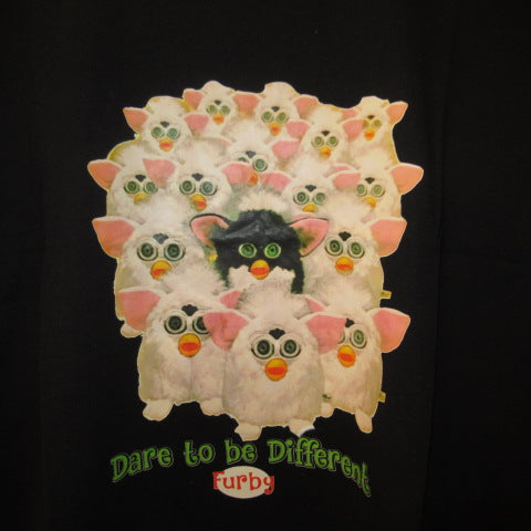 Furby★ファービー★Tシャツ★ブラック★Men's Lサイズ★フィギュア★人形★ぬいぐるみ★