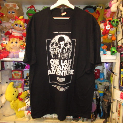 STRANGER THINGS★ストレンジャーシングス★Tシャツ★ONE LAST STRANGE ADVENTURE★Men's★Lサイズ★イレブン★エル★マイク★ダスティン★フィギュア★人形★ぬいぐるみ