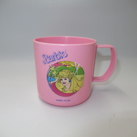 80's★1988年★Barbie★バービー★プラスチックカップ★ビンテージ★フィギュア★人形