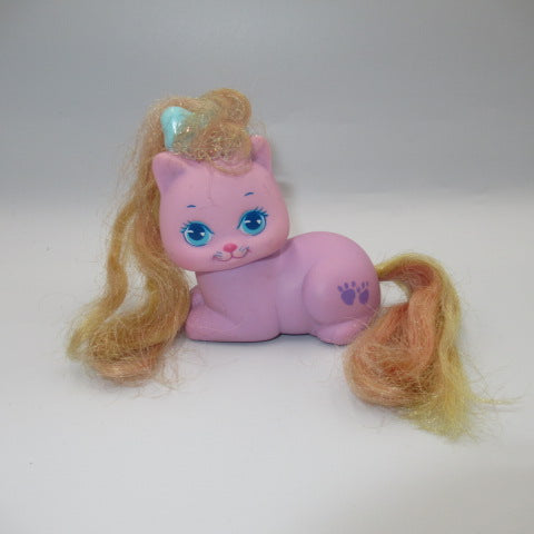 80's★Little Pretty Kitty★リトルプリティキティ★猫★ネコ★Mattel★マテル★人形★フィギュア★ぬいぐるみ★ラベンダー★肉球