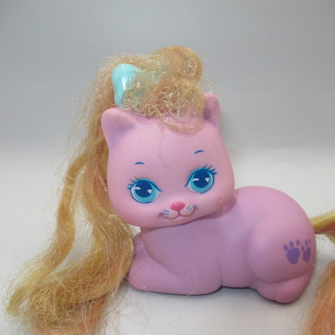 80's★Little Pretty Kitty★リトルプリティキティ★猫★ネコ★Mattel★マテル★人形★フィギュア★ぬいぐるみ★ラベンダー★肉球