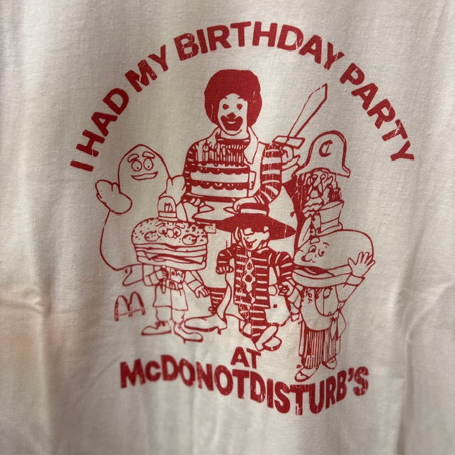 McDonald's★マクドナルド★Tシャツ★ロナルド★グリマス★ハンバーグラー★ビックマックポリス★Men’ｓ★XＬサイズ★新品★フィギュア★ぬいぐるみ★人形★ビンテージ
