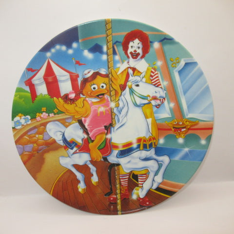 90's★McDonald's★マクドナルド★プラスチックプレート★お皿★人形★フィギュア★ぬいぐるみ★ロナルド★バーディーバード★メリーゴーランド★フライガイ★フライガール★