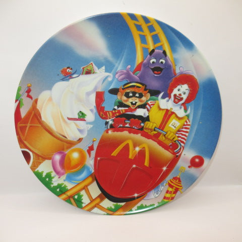 90's★McDonald's★マクドナルド★プラスチックプレート★お皿★ジェットコースター★ハンバーグラー★グリマス★ロナルド★人形★フィギュア★ぬいぐるみ★フライガイ★フライガール★