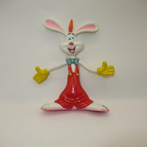 1987年★80's★ROGER RABBIT★ロジャーラビット★ぬいぐるみ★フィギュア★人形★ビンテージ★ベンダブル★PVC★１５センチ