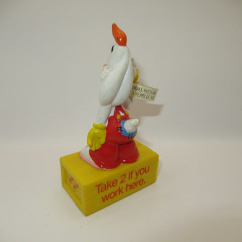 1987年★80's★ROGER RABBIT★ロジャーラビット★ぬいぐるみ★フィギュア★人形★ビンテージ★ベンダブル★PVC★メッセージドール