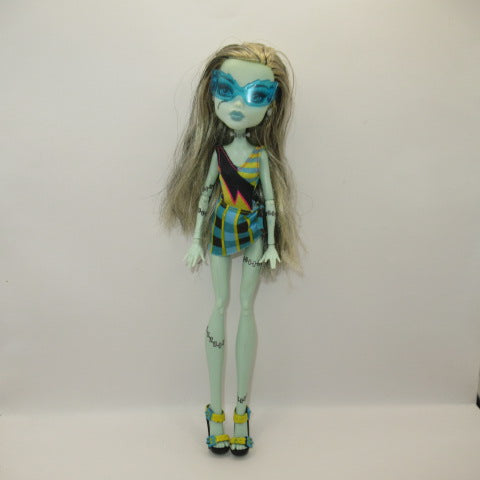 2008年★MONSTERHIGH★モンスターハイ★Mattel★マテル★Gloom beach Frankie Stain★フランケンの娘★人形★フィギュア★ぬいぐるみ★難あり