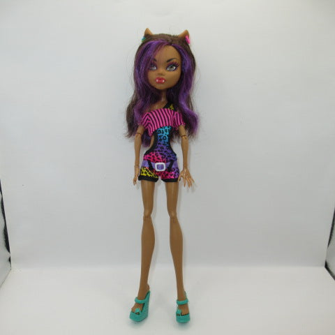 2009年★MONSTERHIGH★モンスターハイ★Mattel★マテル★CLAWDEENWOLF★ウルフマンの娘★人形★フィギュア★ぬいぐるみ★