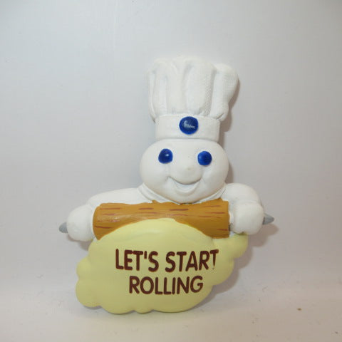90's★Vintage★ビンテージ★Pillsbury★Doughboy★ドゥボーイ★ドゥボーイ★マグネット★人形★フィギュア★ぬいぐるみ★