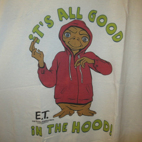 映画E.T★E.T★Tシャツ★ぬいぐるみ★人形★フィギュア★XLサイズ★スティーブンスピルバーグ★エイリアン★宇宙人★新品★ホワイト