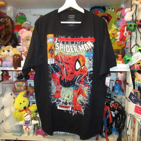 MAVEL★マーベルコミックス★SPIDERMAN★スパイダーマン★Tシャツ★アメコミ★Men’ｓ★XLサイズ★ブラック★新品★フィギュア★人形★ぬいぐるみ★