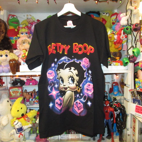 Betty Boop★ベティブープ★Tシャツ★フィギュア★人形★ぬいぐるみ★Men’ｓ★Ｌサイズ★ブラック