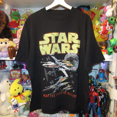 STAR WARS★スター・ウォーズ★Tシャツ★人形★フィギュア★ぬいぐるみ★★men's ★Lサイズ★ブラック