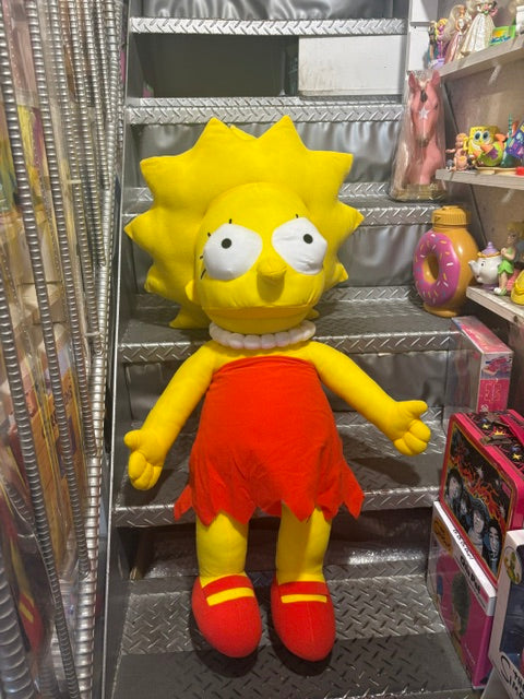 大きい！！★The Simpsons★シンプソンズ★リサ★約８５センチ★LISA★フィギュア★人形★ぬいぐるみ★ビンテージ★バート★ホーマー★マギー
