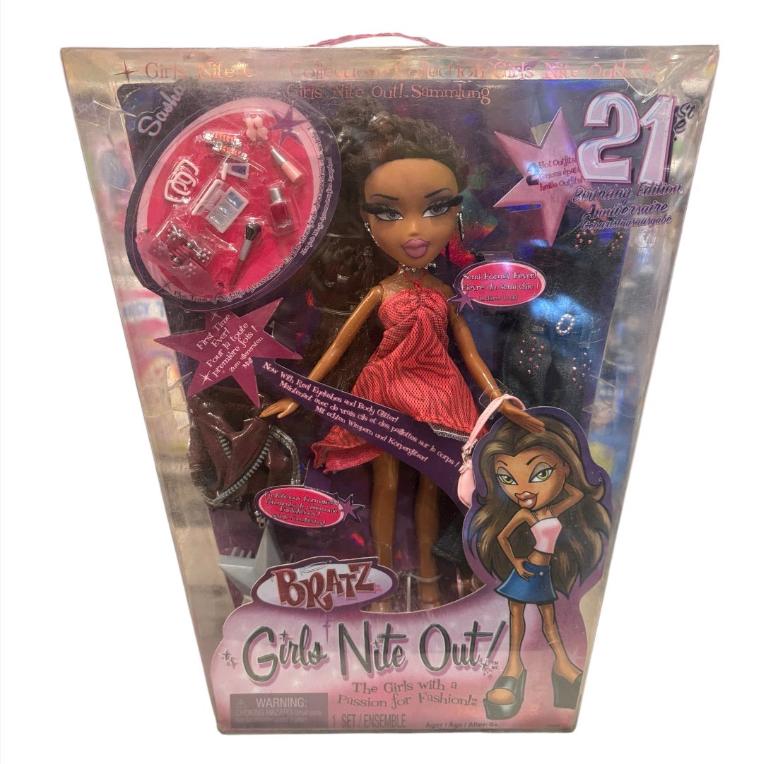 2022年★BRATZ★ブラッツ★girls night Out！★SASHA★サーシャ★人形★ぬいぐるみ★フィギュア★人形★Y2K