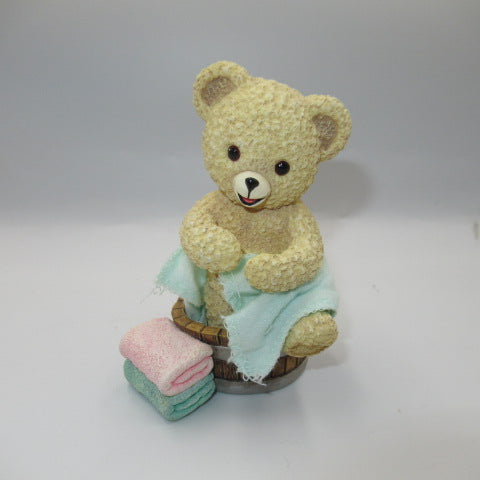 1998年★Vintage★ビンテージ★Snugle Bear★スナグルベア★スナッグル★ファーファ★陶器の置物★フィギュア★人形★ぬいぐるみ★ブランケット★5