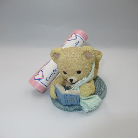 1998年★Vintage★ビンテージ★Snugle Bear★スナグルベア★スナッグル★ファーファ★陶器の置物★フィギュア★人形★ぬいぐるみ★ブランケット★2