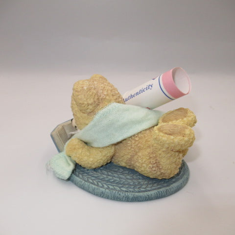 1998年★Vintage★ビンテージ★Snugle Bear★スナグルベア★スナッグル★ファーファ★陶器の置物★フィギュア★人形★ぬいぐるみ★ブランケット★2