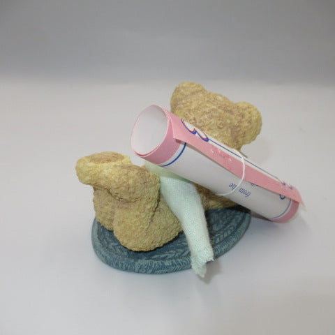 1998年★Vintage★ビンテージ★Snugle Bear★スナグルベア★スナッグル★ファーファ★陶器の置物★フィギュア★人形★ぬいぐるみ★ブランケット★2
