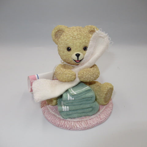 1999年★Vintage★ビンテージ★Snugle Bear★スナグルベア★スナッグル★ファーファ★陶器の置物★フィギュア★人形★ぬいぐるみ★ブランケット★１
