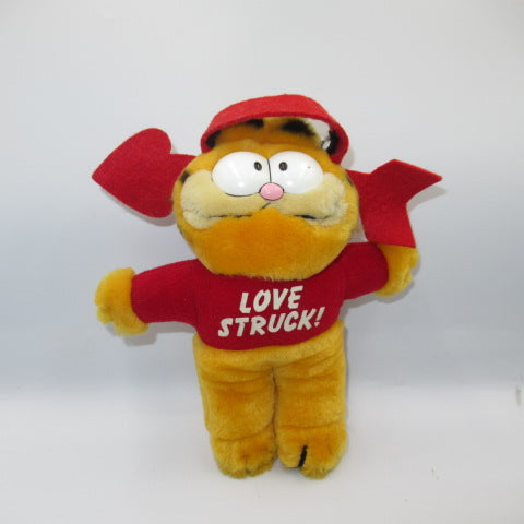 1981年★80's★GARFIELD★ガーフィールド★ぬいぐるみ★人形★フィギュア★吸盤付き★バレンタイン★ビンテージ