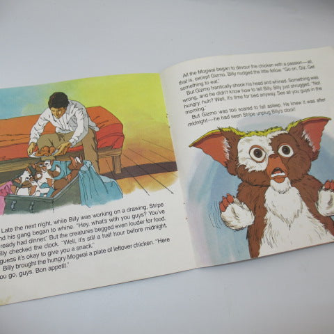 80's★1984年★GREMLiNS★グレムリン★Gizmo★ギズモ★STORY BOOK★レコード付き絵本★フィギュア★人形★ぬいぐるみ★STORY 2★ビンテージ★