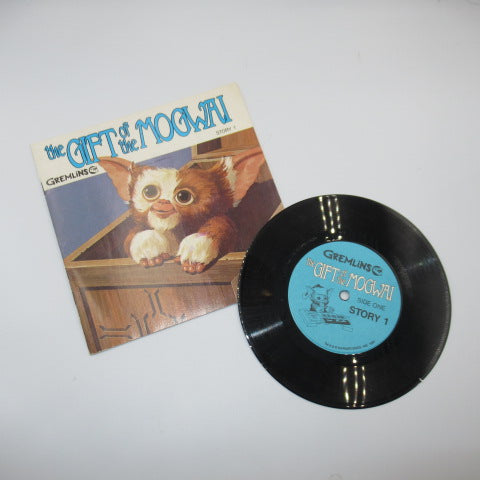 80's★1984年★GREMLiNS★グレムリン★Gizmo★ギズモ★STORY BOOK★レコード付き絵本★フィギュア★人形★ぬいぐるみ★STORY 1★ビンテージ★