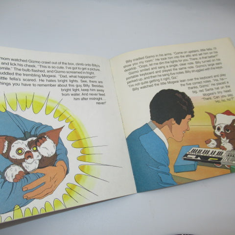 80's★1984年★GREMLiNS★グレムリン★Gizmo★ギズモ★STORY BOOK★レコード付き絵本★フィギュア★人形★ぬいぐるみ★STORY 1★ビンテージ★