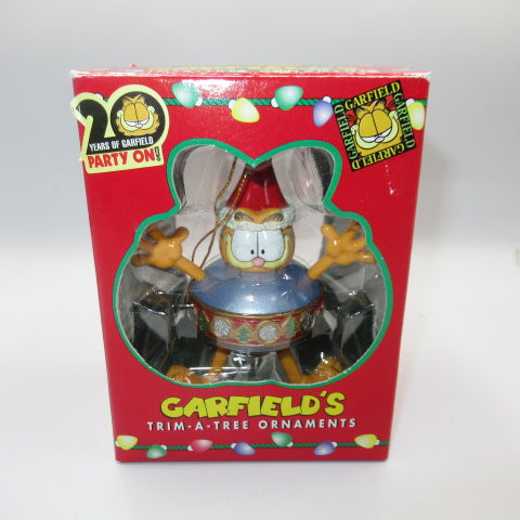 1996年製★90's★GARFIELD★ガーフィールド★クリスマス★オーナメント★フィギュア★人形★ぬいぐるみ★オーナメント