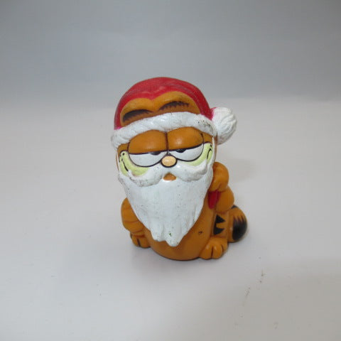 1981年★GARFIELD★ガーフィールド★PVC★フィギュア★人形★ぬいぐるみ★ビンテージ★クリスマス★サンタ★プーキー