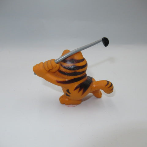 80's★GARFIELD★ガーフィールド★PVC★フィギュア★人形★ぬいぐるみ★ゴルフ