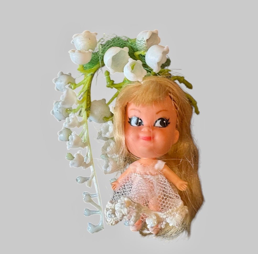 60's★1967年★ビンテージ★MATTEL★マテル★Liddle Kiddle★リッドルキッドル★kologne Kiddle★コロンキッドル★キドル★形★フィギュア★Lily of tha Valley★スズラン