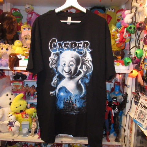 casper★キャスパー★ストレッチ★ファットソー★スティンキー★Tシャツ★★フィギュア★人形★ぬいぐるみ★Men’ｓ★XＬサイズ★ベージュ