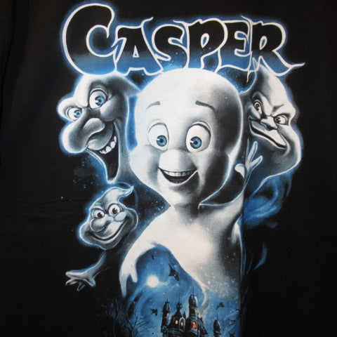 casper★キャスパー★ストレッチ★ファットソー★スティンキー★Tシャツ★★フィギュア★人形★ぬいぐるみ★Men’ｓ★XＬサイズ★ベージュ
