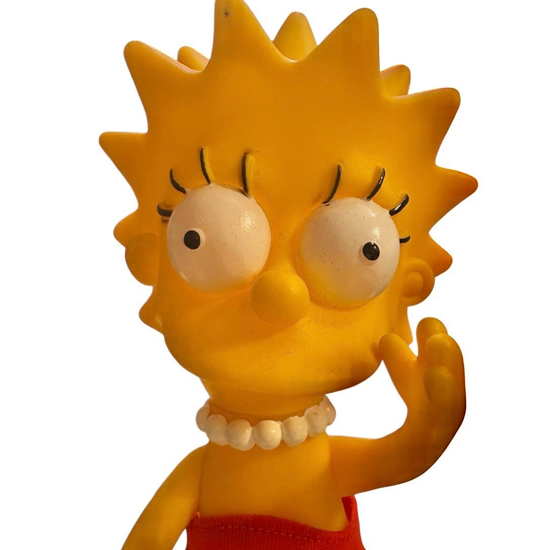 90's★THE SIMPSONS★シンプソンズ★リサ★ポーサブルフィギュア★ソフビ★人形★ぬいぐるみ★フィギュア★ビンテージ★バート★ホーマー