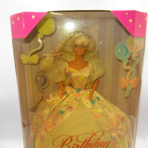 90's★1996年★Barbie★バービー★人形★Birthday Barbie★バースデーバービー★フィギュア★ドレス★バルーン
