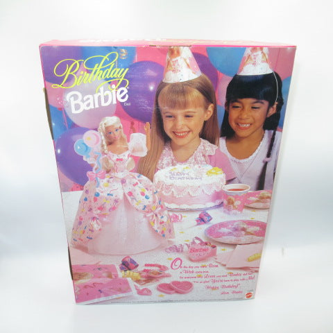 90's★1996年★Barbie★バービー★人形★Birthday Barbie★バースデーバービー★フィギュア★ドレス★バルーン